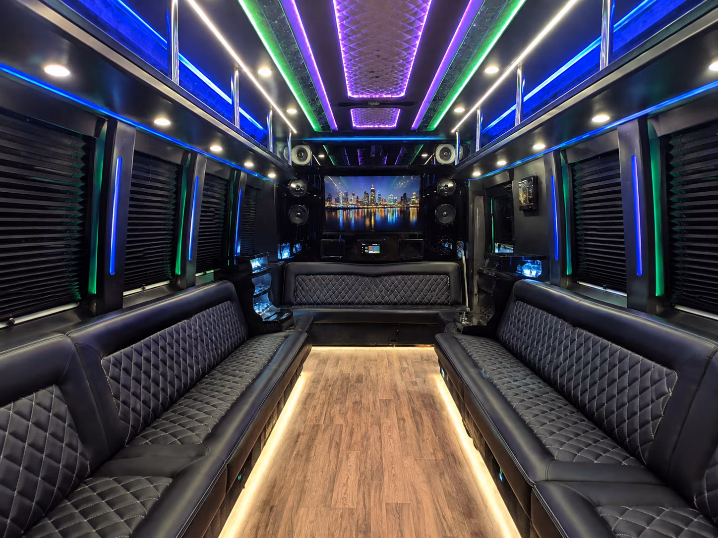 bus rentals for trade show exhibitors moving equipment in odessa