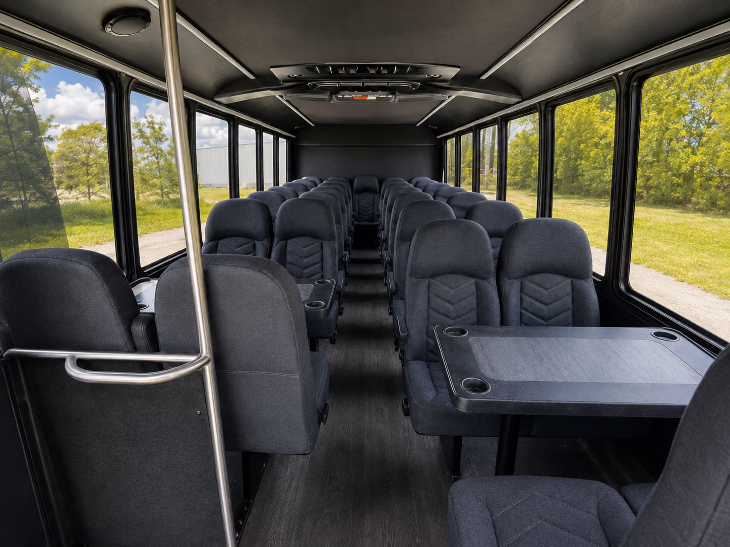 odessa 20 passenger minibus inside