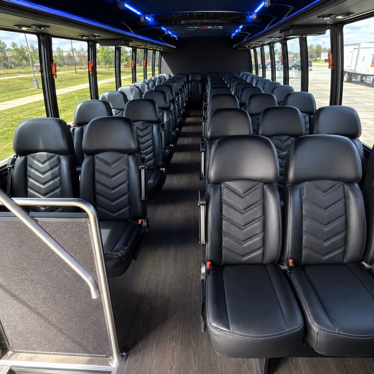 odessa 28 passenger minibus inside