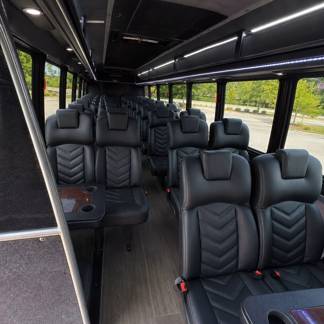 odessa 30 passenger minibus inside