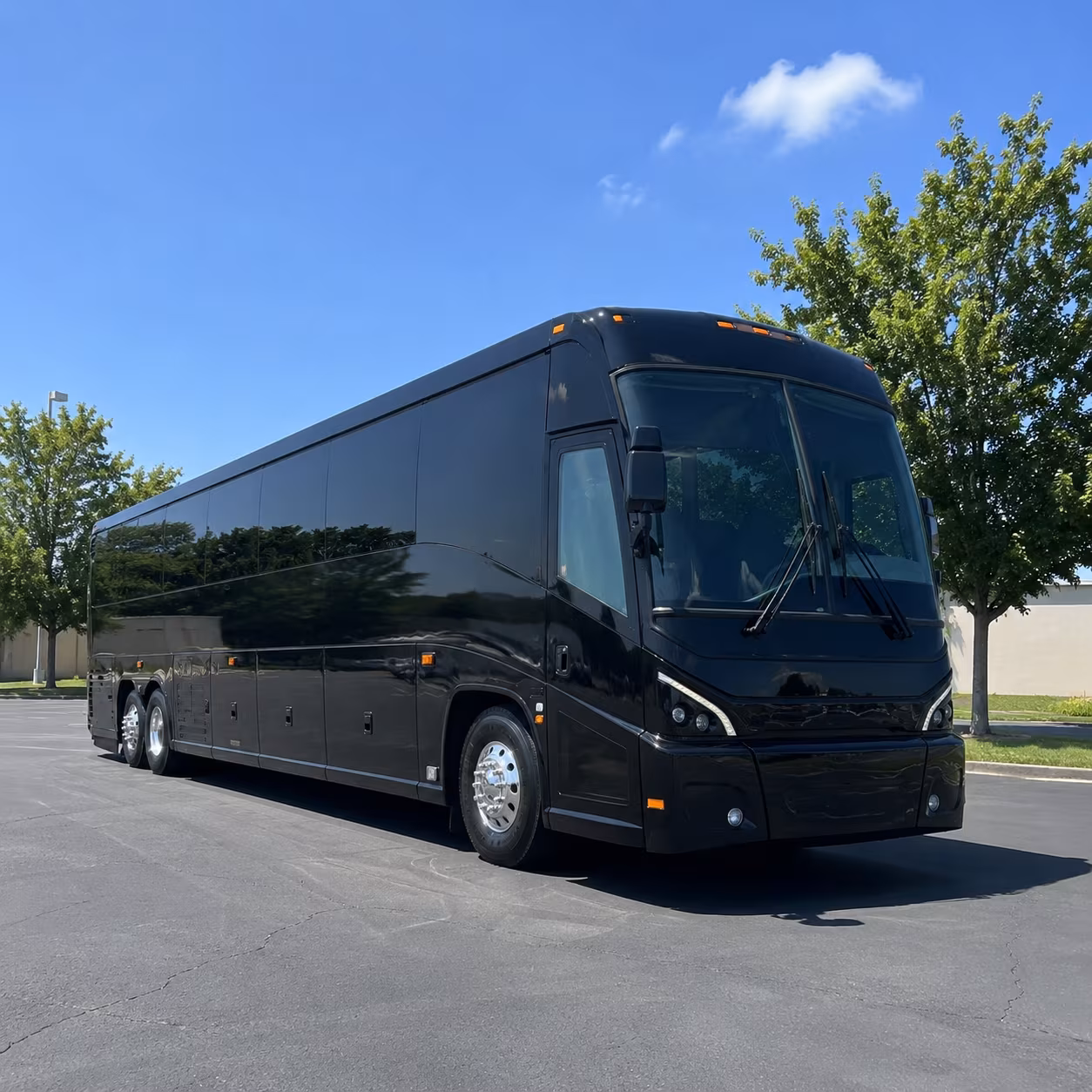 odessa 56 passenger charter bus