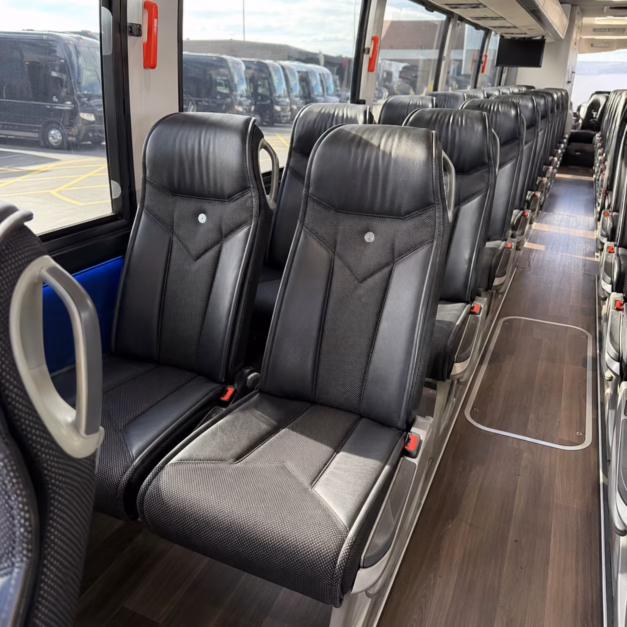 odessa airport transportation onboard seating