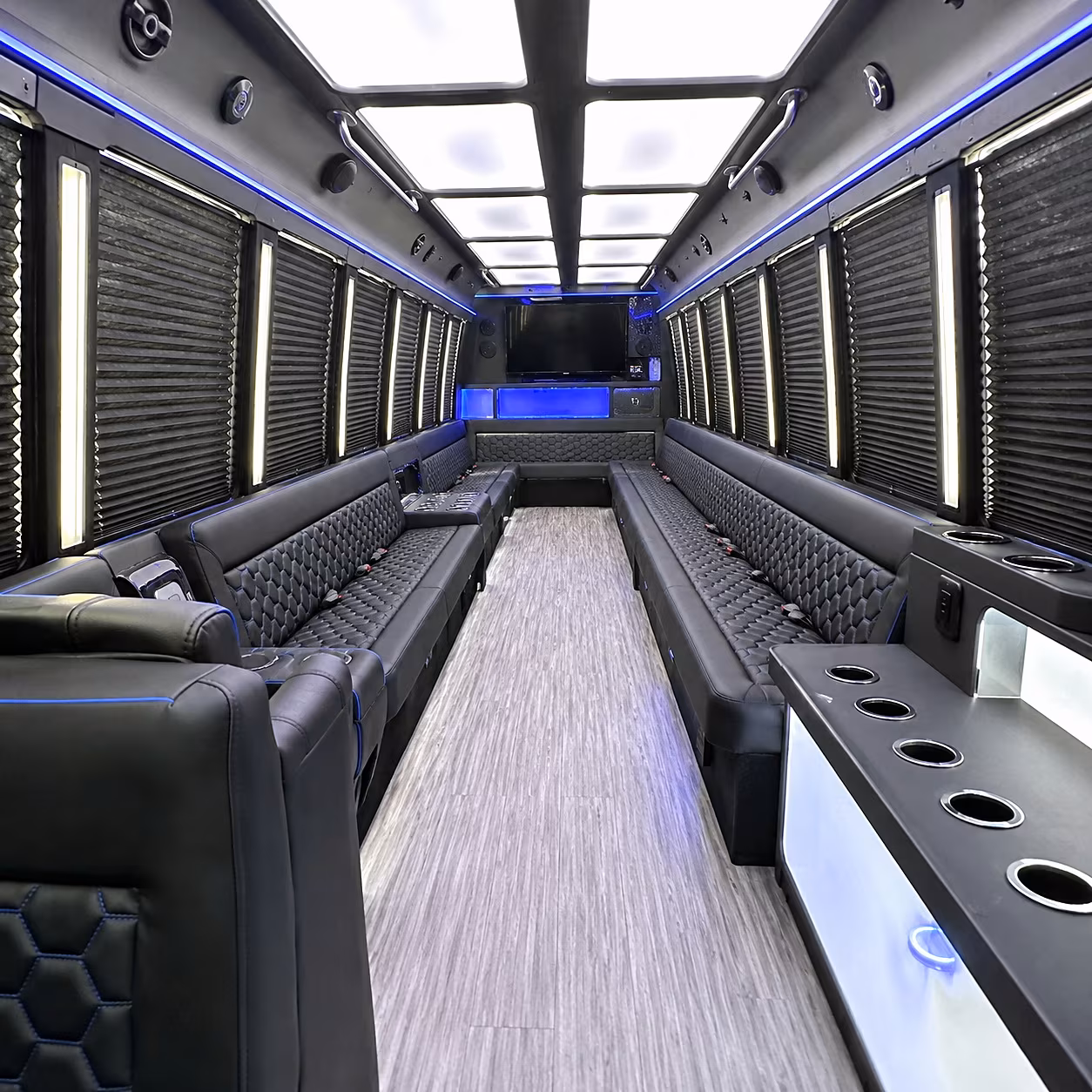 odessa party bus interior