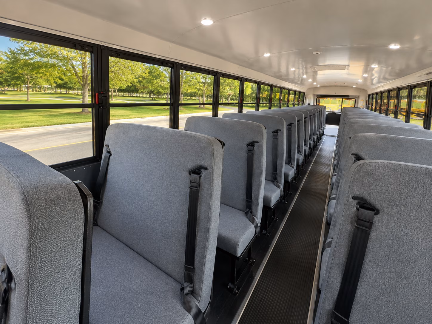 odessa school bus interior