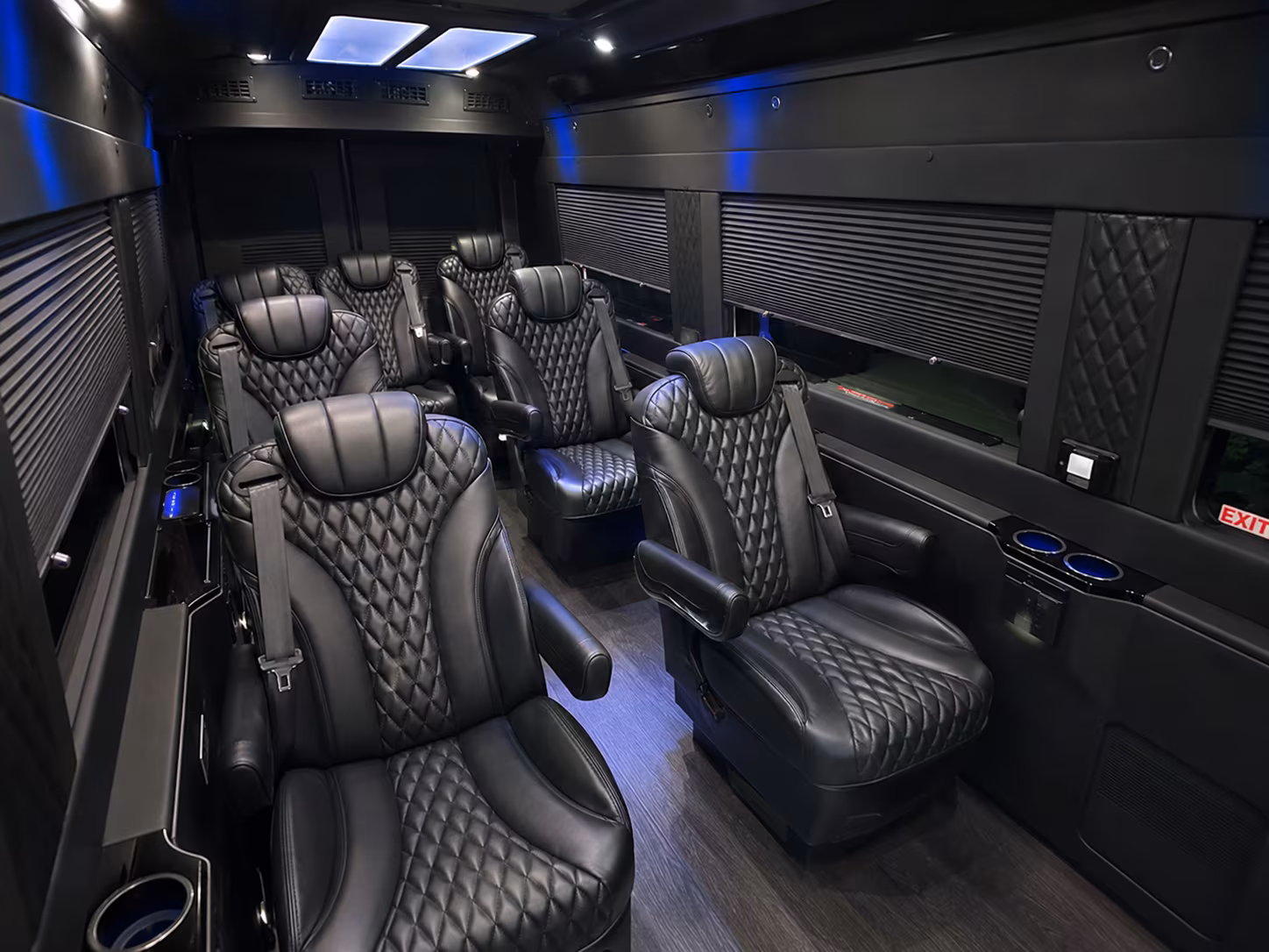 odessa sprinter van with driver inside